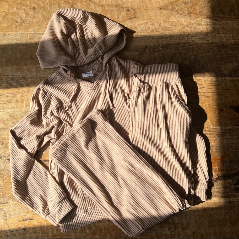 NWT SET Shelli Segal Laundry ribbed loungewear